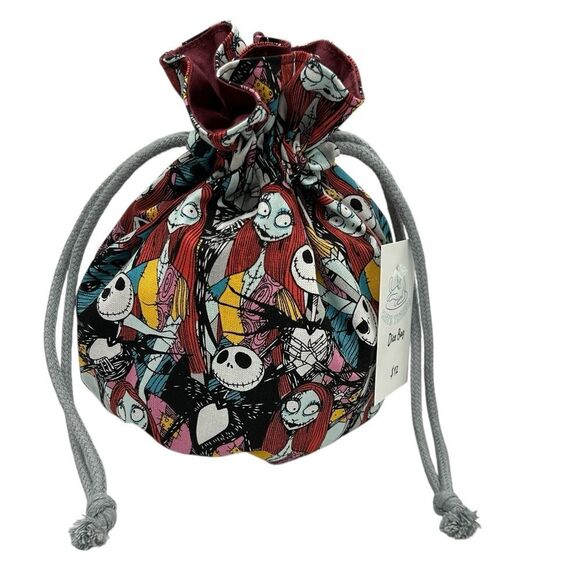 Dice Bag For Tabletop Games Gift Bag Drawstring Bag Nightmare Before Christmas - Picture 2 of 3